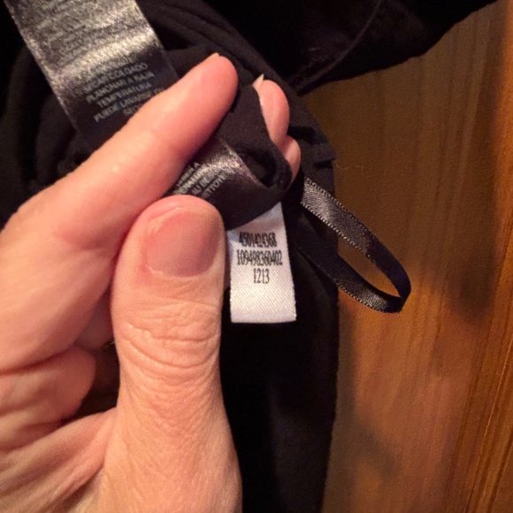 White House Black Market Short Sleeve Shirt Dress in Black Size 14 - Picture 7 of 7